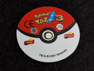 Pack 5 Tazos Pokémon Piloswine Aipom Furret Sentre