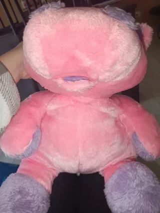 Peluche Ippopotamo Vintage Grande Rosa