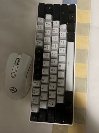 Teclado y ratón gaming para PS4 con luces