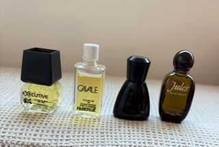 Lote Perfumes Miniatura Caballero