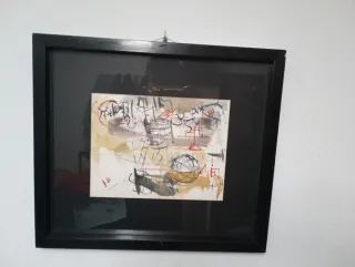 Cuadro Abstracto Contemporáneo - Enmarcado Galería