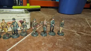 Collezione di soldatini di piombo