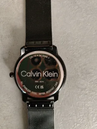 Orologio Calvin Klein Nero
