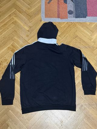 Sudadera Adidas Negra con Capucha