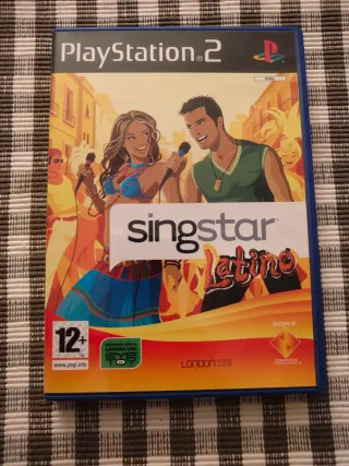 SingStar Latino PS2 Karaoke Completo