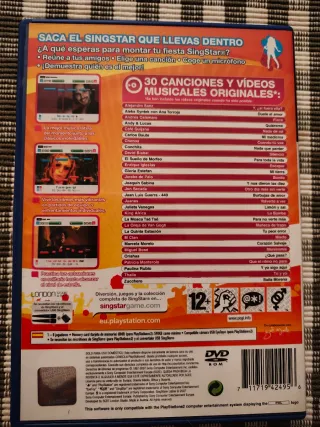 SingStar Latino PS2 Karaoke Completo