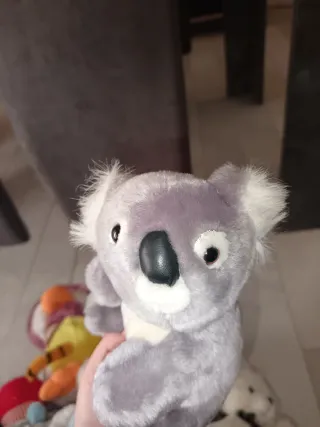 Peluche Koala Grigio Morbido