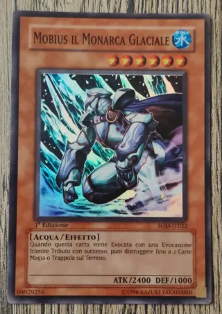 Carta YU-GI-OH - Mobius Il Monarca Glaciale (NM)