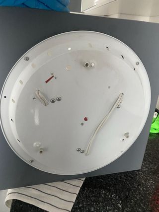 Lámparas de techo cuadradas de cristal