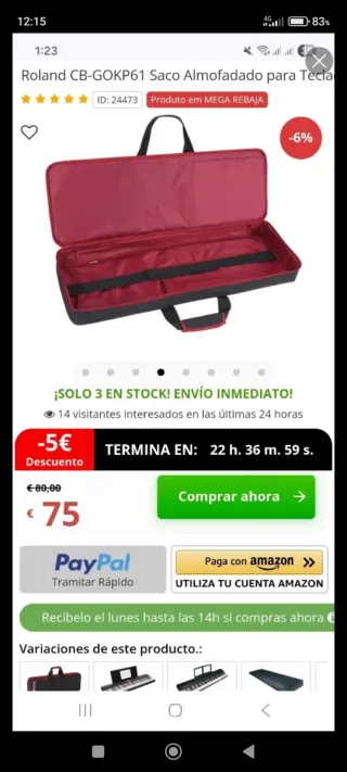 Roland GO Keys Teclado Original