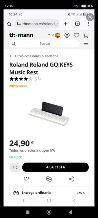Roland GO Keys Teclado Original