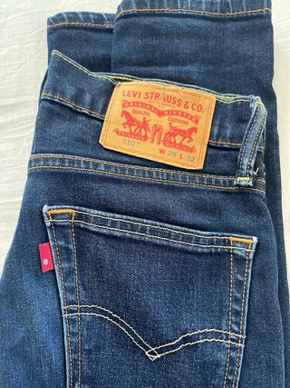 Pantalón Levi's 510 W28 L32 Azul