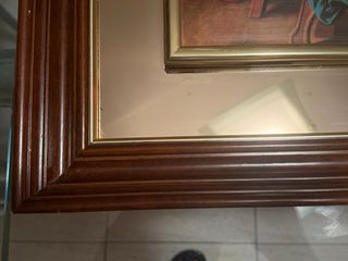 Cuadro La Última Cena con marco