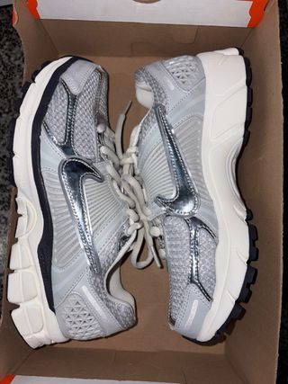 Nike Vomero 5 Gris y Plateado