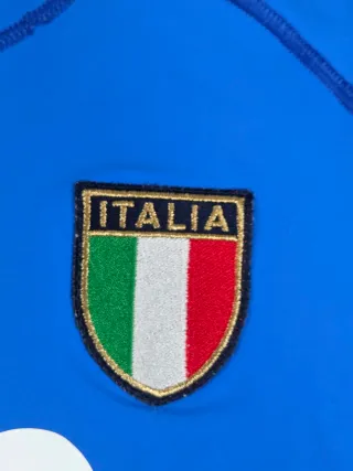 Maglia Italia Euro 2000 Totti #20 Manica Lunga