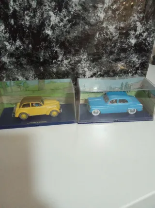 Coches a escala Tintin