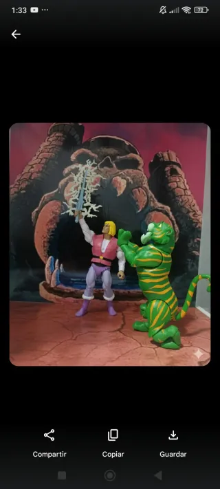 Figura Príncipe Adam Masters Universe Super 7