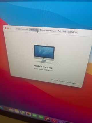iMac 21.5 Mid 2014 Plata
