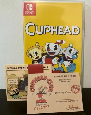 Videojuego Cuphead para Switch