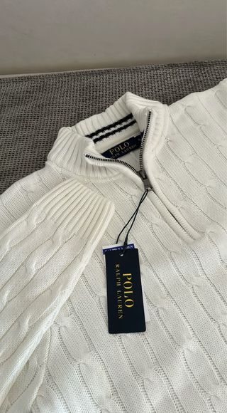 Polo Ralph Lauren Cárdigan Blanco