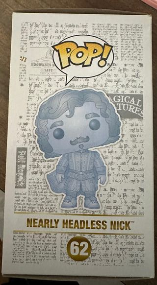 Funko Pop! Harry Potter Nick casi decapitado #62
