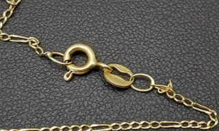 cadena oro 18k 34cm
