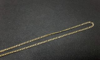 cadena oro 18k 34cm
