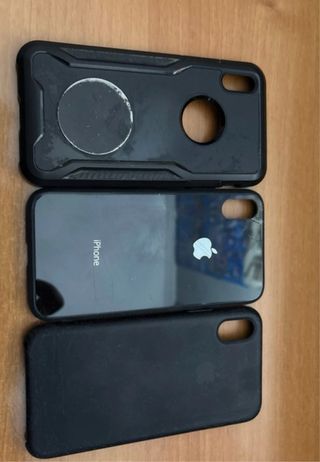 iPhone X Apple nero/argento