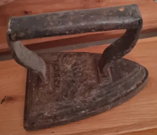 3 Planchas Antiguas de Hierro