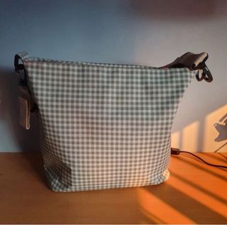 Bolso para carrito de bebé walking mum vichy verde