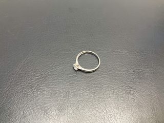 anillo oro 18k con piedra