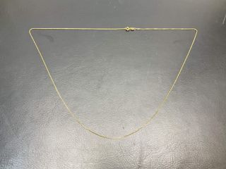 cadena oro 18k 32cm