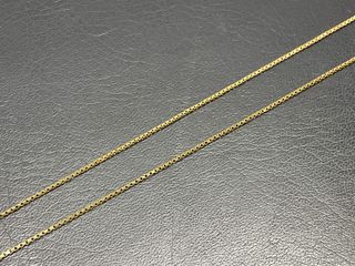 cadena oro 18k 32cm
