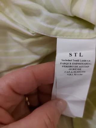 Camisa CH Rayas Verdes Talla S