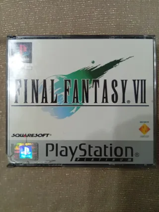 Final Fantasy VII PS1 Platinum 4 CD
