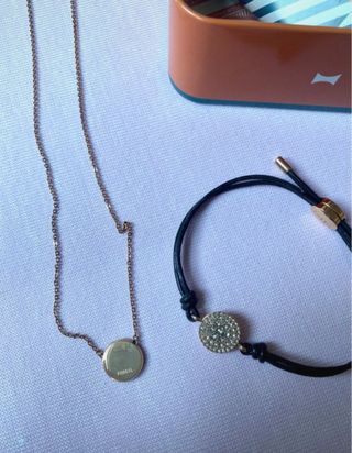 Conjunto Collar y Pulsera Fossil