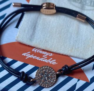 Conjunto Collar y Pulsera Fossil