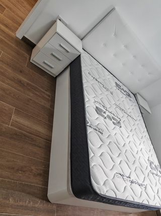 Canapé + colchón + cabezal