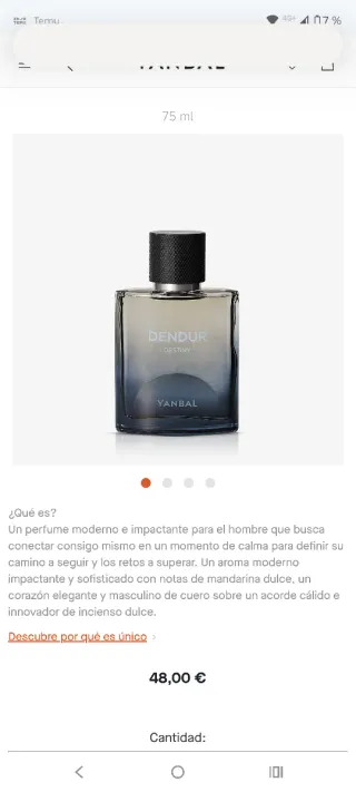 Perfume Yanbal Ohm Black 100 ml
