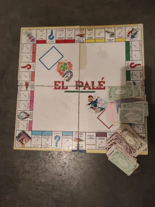 El Palé Juego de Mesa Antiguo