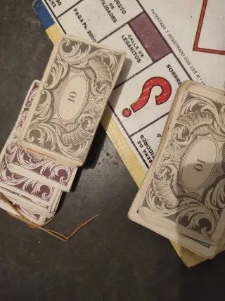 El Palé Juego de Mesa Antiguo