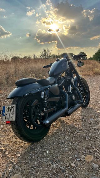 Harley Davidson 883 Iron customizada y homologada