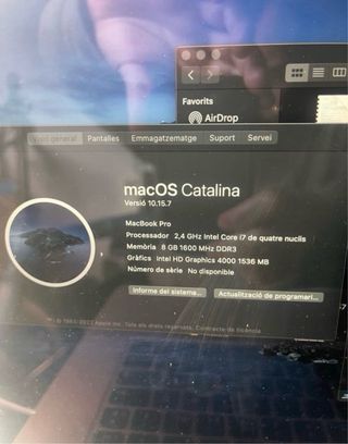 MacBook Pro Argento 15 Pollici