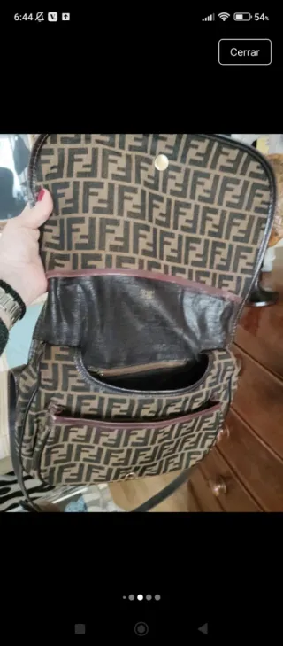 Borsa a tracolla Fendi vintage