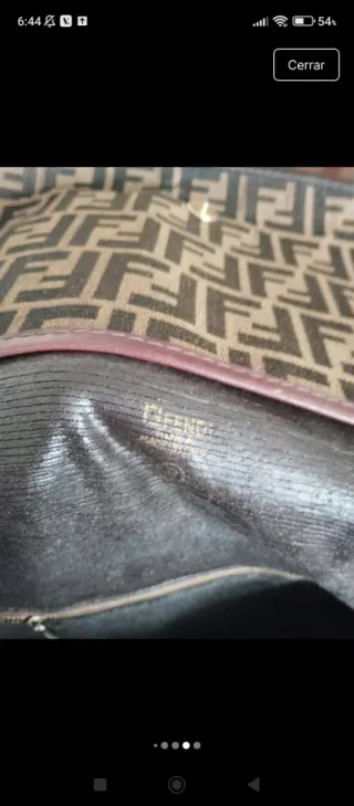 Borsa a tracolla Fendi vintage