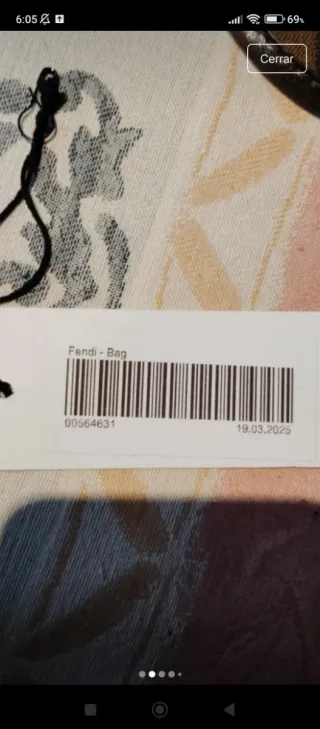 Borsa a tracolla Fendi vintage