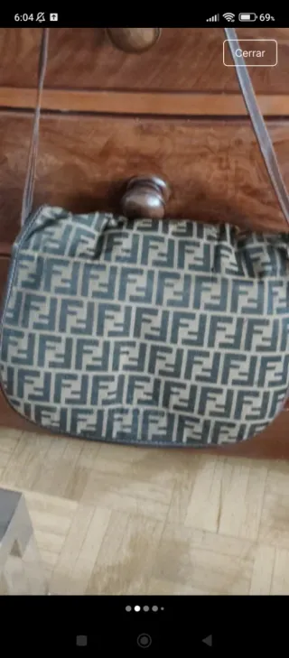 Borsa a tracolla Fendi vintage