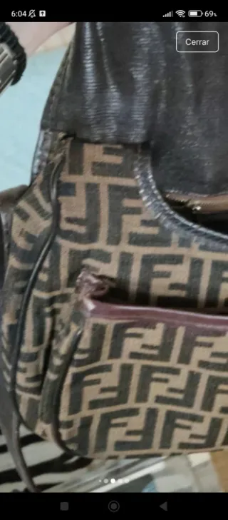 Borsa a tracolla Fendi vintage