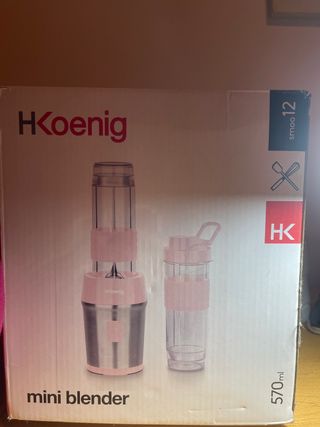 Mini Batidora H.Koenig SMOO12 Rosa
