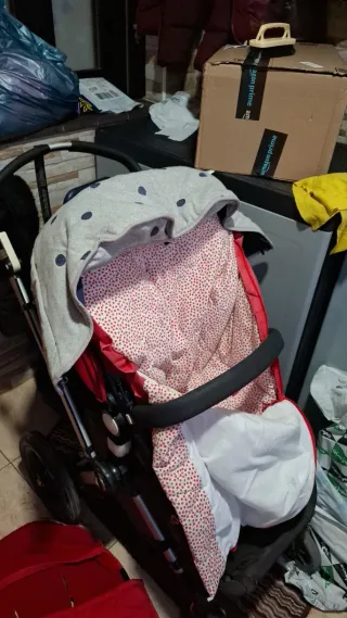Bugaboo Silla de Paseo Roja